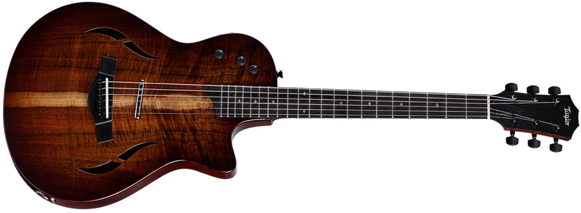 Taylor T5z Classic Cw Koa Sapele Eb - Shaded Edgeburst - Semi-hollow electric guitar - Main picture