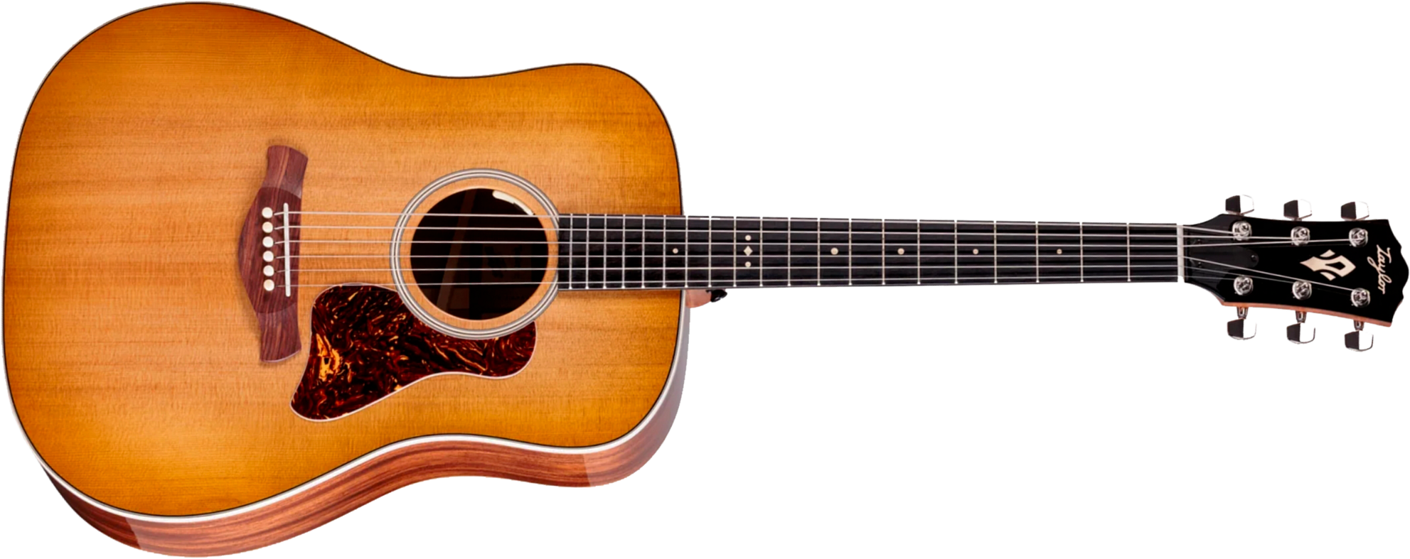 Taylor Trey Hensley 510e Special Ed. Gold Label Dreadnought Epicea Acajou Eb - Antique Blond - Folk guitar - Main picture