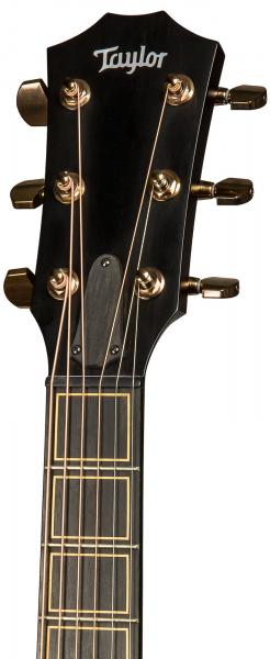Acoustic guitar & electro Taylor Custom GA-e V-Class #1202180118 - shaded edge burst