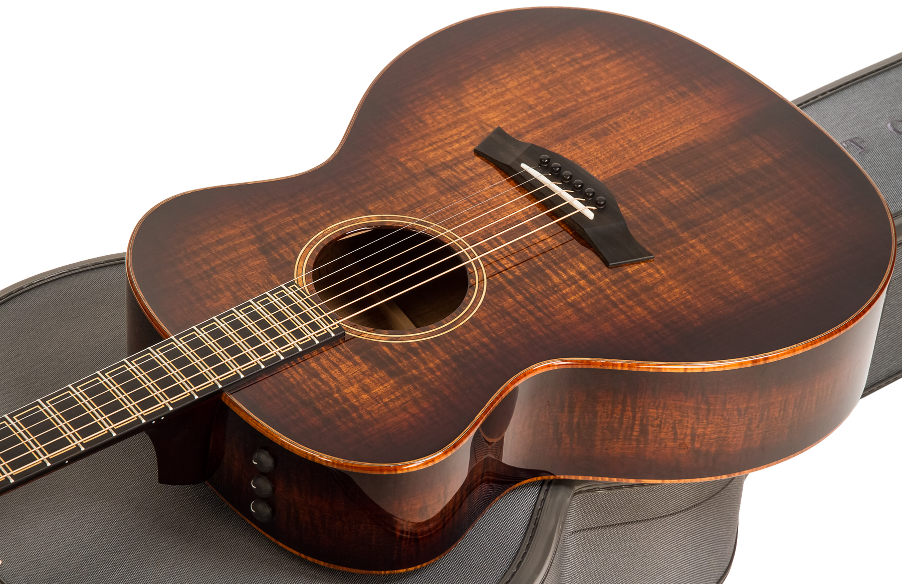 Black clearance wood guitar