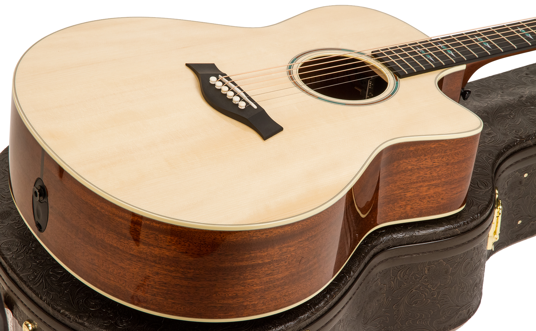 Taylor Custom Go-ce 2020 Grand Orchestra Cw Epicea Acajou Eb Es2 #1203040117 - Natural - Electro acoustic guitar - Variation 1