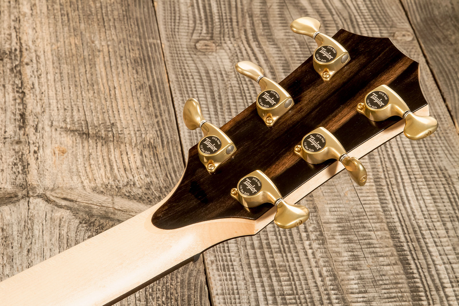 Taylor Custom Shop Ga-e Grand Auditorium Cw Epicea Black Limba Eb Es2 #1211103099 - Natural - Folk guitar - Variation 9