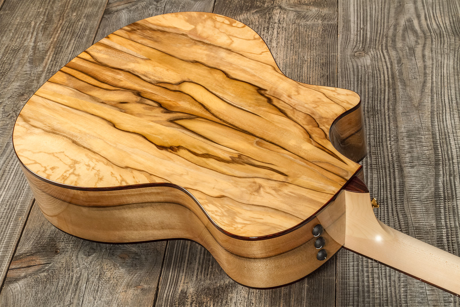 Taylor Custom Shop Ga-e Grand Auditorium Cw Epicea Blackheart Sassafras Eb Es2 #1211103096 - Natural - Folk guitar - Variation 5