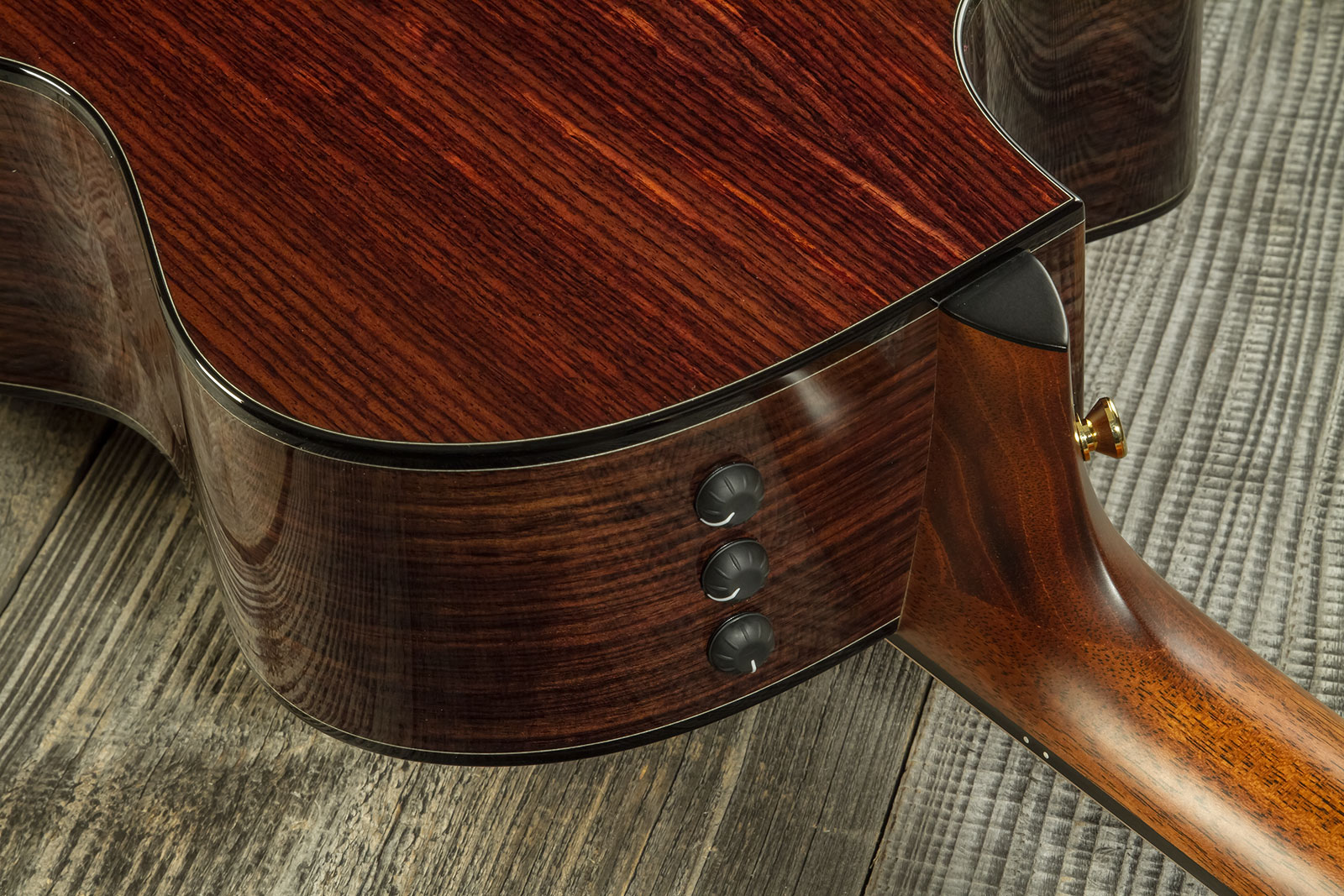 Taylor Custom Shop Ga-e Grand Auditorium Cw Epicea Palissandre Eb Es2 #1211133096 - Natural - Folk guitar - Variation 6