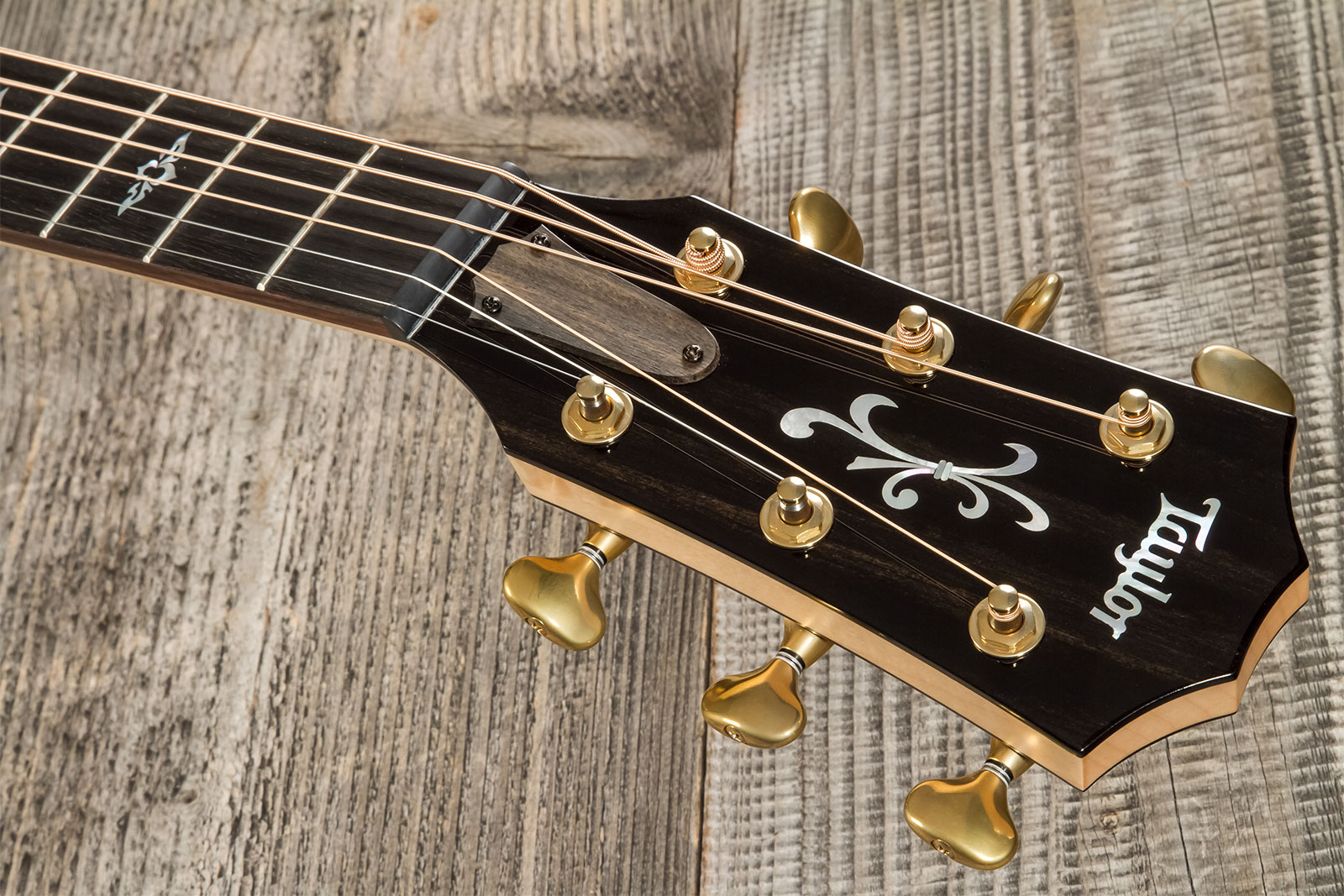 Taylor Custom Shop Gc-e Grand Concert Cw Cedre Myrte Eb Es2 #1211143037 - Natural - Folk guitar - Variation 9