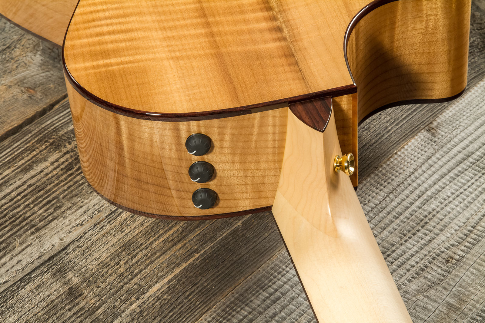 Taylor Custom Shop Gc-e Grand Concert Cw Cedre Myrte Eb Es2 #1211143037 - Natural - Folk guitar - Variation 7
