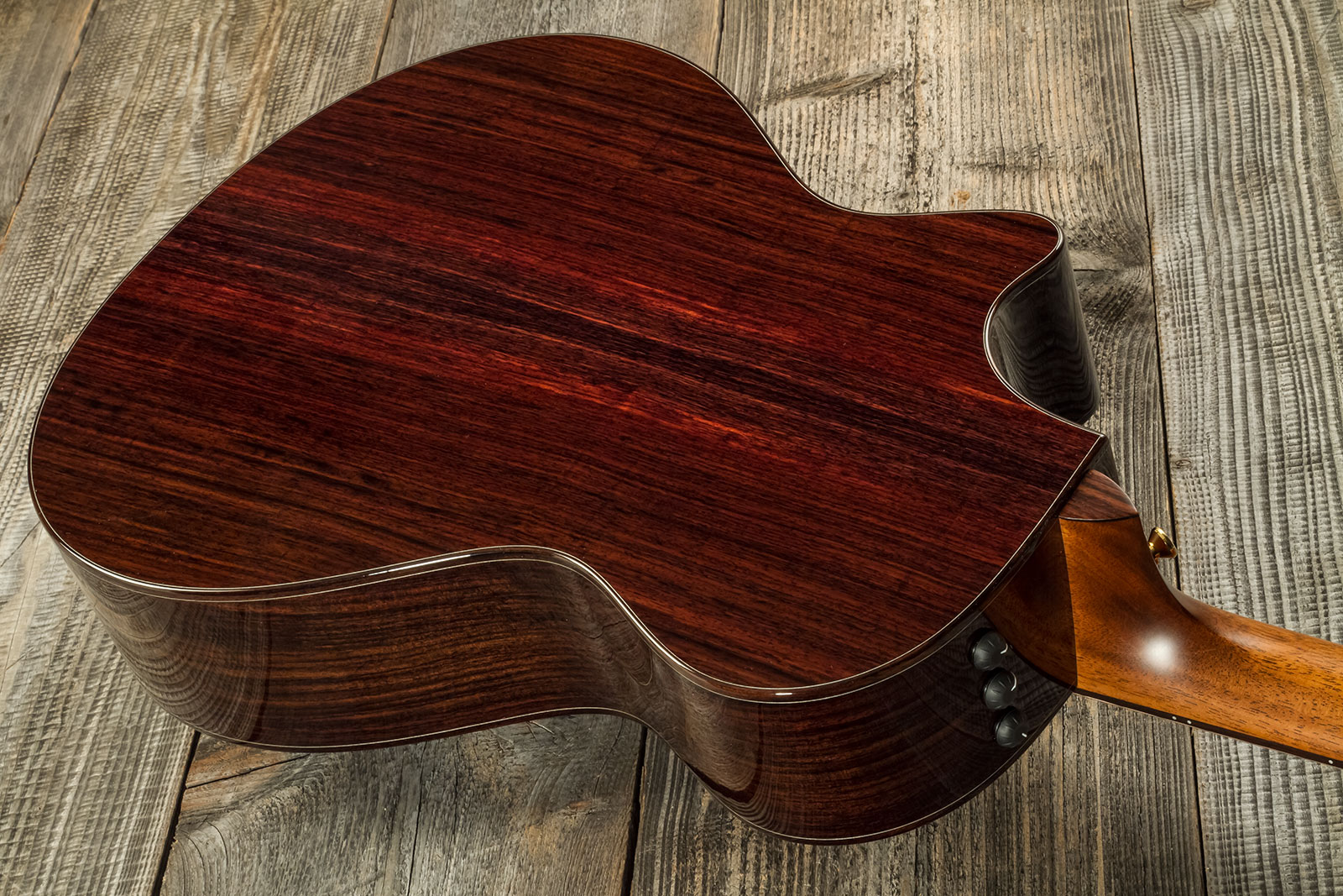 Taylor Custom Shop Gc-e Grand Concert Cw Sinker Redwood Palissandre Eb Es2 #1211103097 - Sunburst - Folk guitar - Variation 5