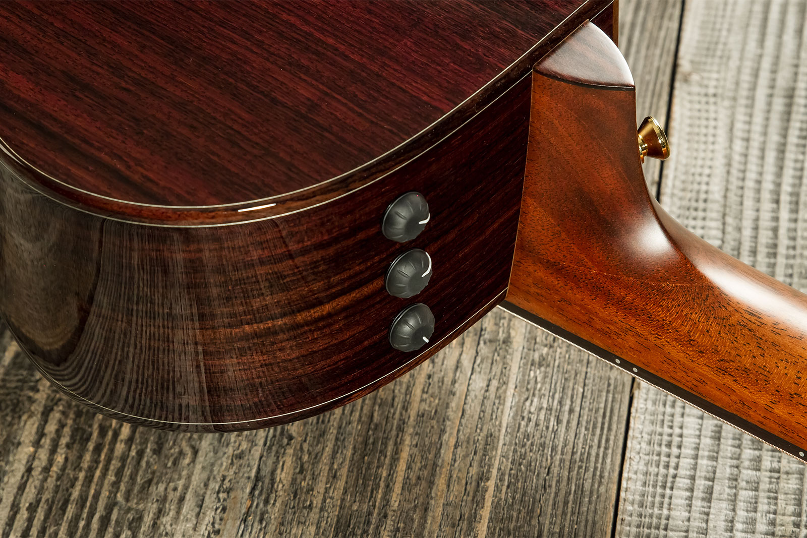 Taylor Custom Shop Gc-e Grand Concert Cw Sinker Redwood Palissandre Eb Es2 #1211103097 - Sunburst - Folk guitar - Variation 6