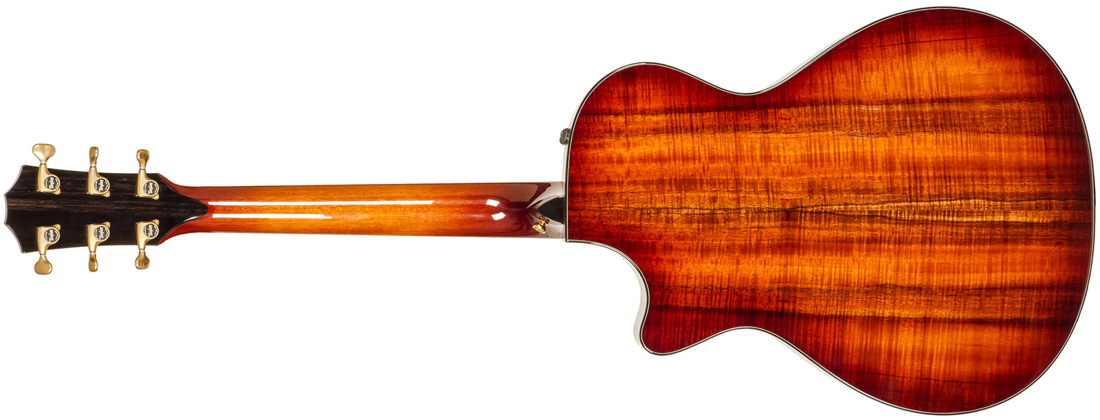 Taylor Custom Shop Gc-e Grand Concert Cw Tout Koa Eb Es2 #1211133097 - Sunburst - Folk guitar - Variation 1