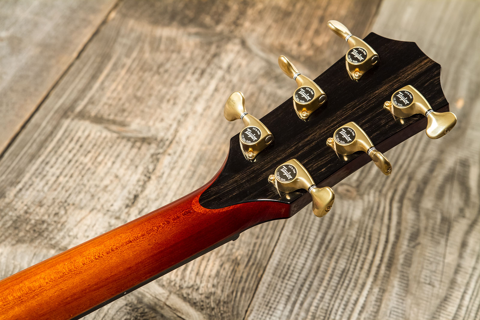 Taylor Custom Shop Gc-e Grand Concert Cw Tout Koa Eb Es2 #1211133097 - Sunburst - Folk guitar - Variation 8