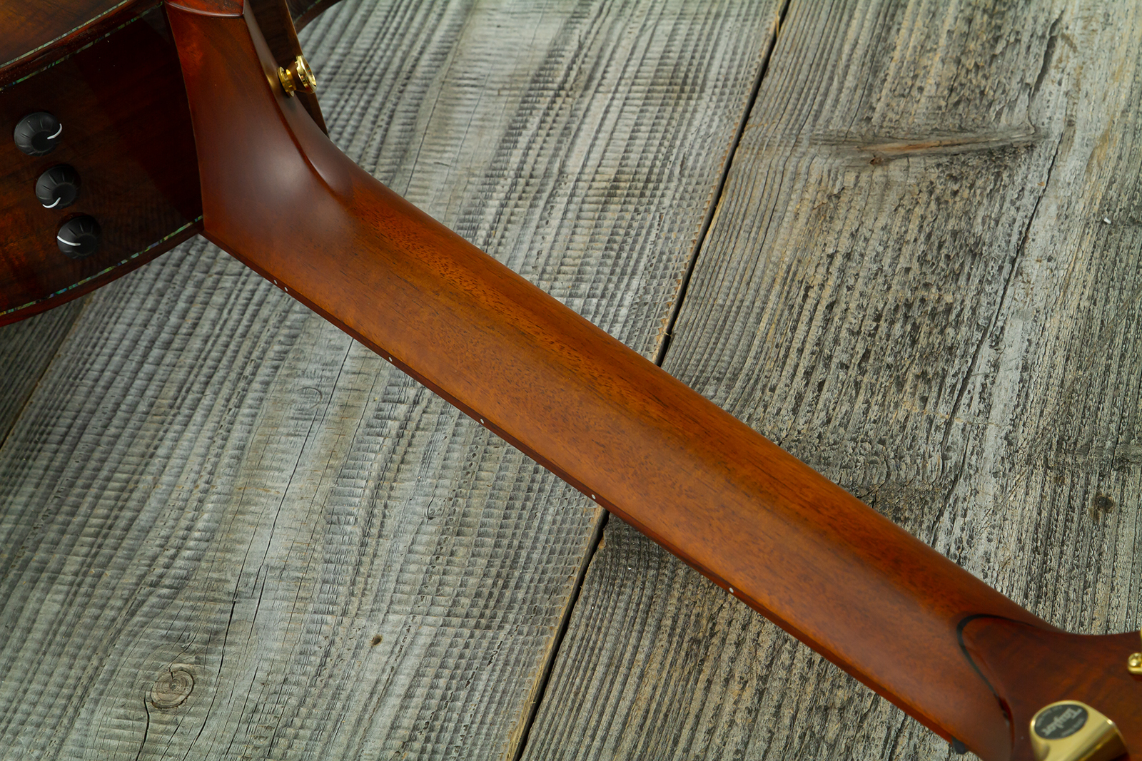 Taylor Custom Shop Grand Auditorium Cw Redwood / Koa Eb Es2 #1211143039 #1210103110 - Shaded Edgeburst - Folk guitar - Variation 11