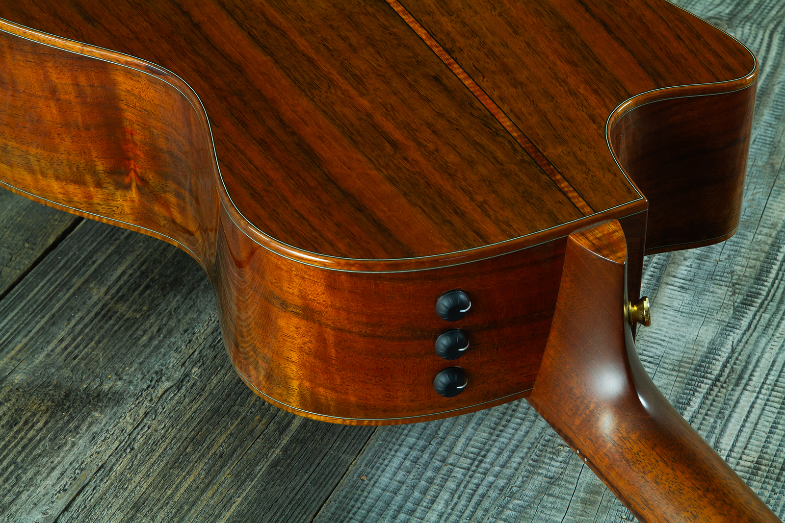 Taylor Custom Shop Gs-ce Koa Grand Symphony Cw Tout Koa Eb Es2 #1105106127 - Natural - Folk guitar - Variation 13
