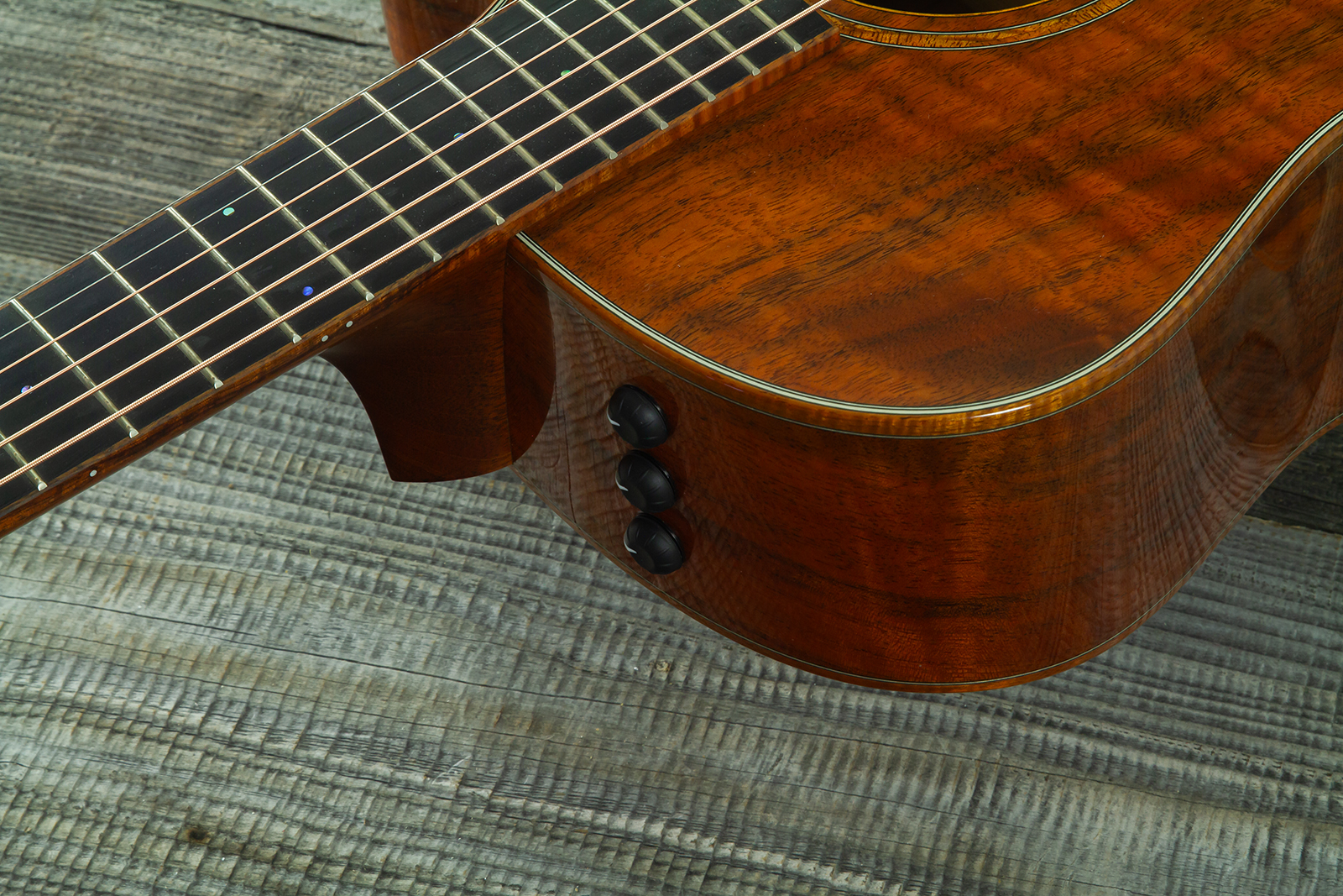 Taylor Custom Shop Gs-ce Koa Grand Symphony Cw Tout Koa Eb Es2 #1105106127 - Natural - Folk guitar - Variation 5
