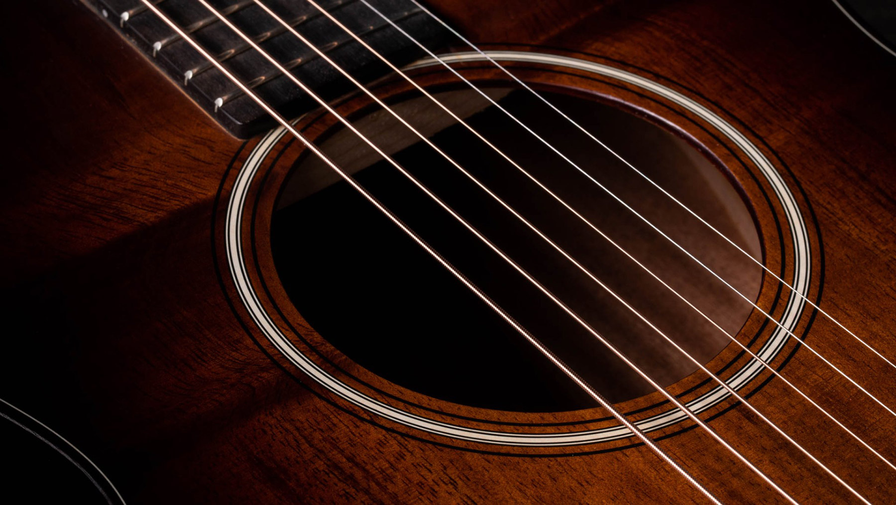 Taylor Gs Mini-e Koa Plus Lh Parlor Gaucher Tout Koa Eb Es2 - Shaded Edge Burst - Acoustic guitar & electro - Variation 3