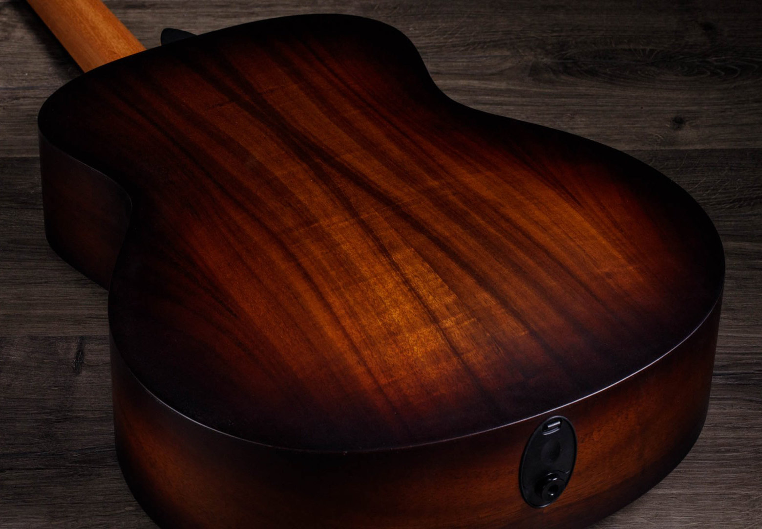 Taylor Gs Mini-e Koa Plus Lh Parlor Gaucher Tout Koa Eb Es2 - Shaded Edge Burst - Acoustic guitar & electro - Variation 5