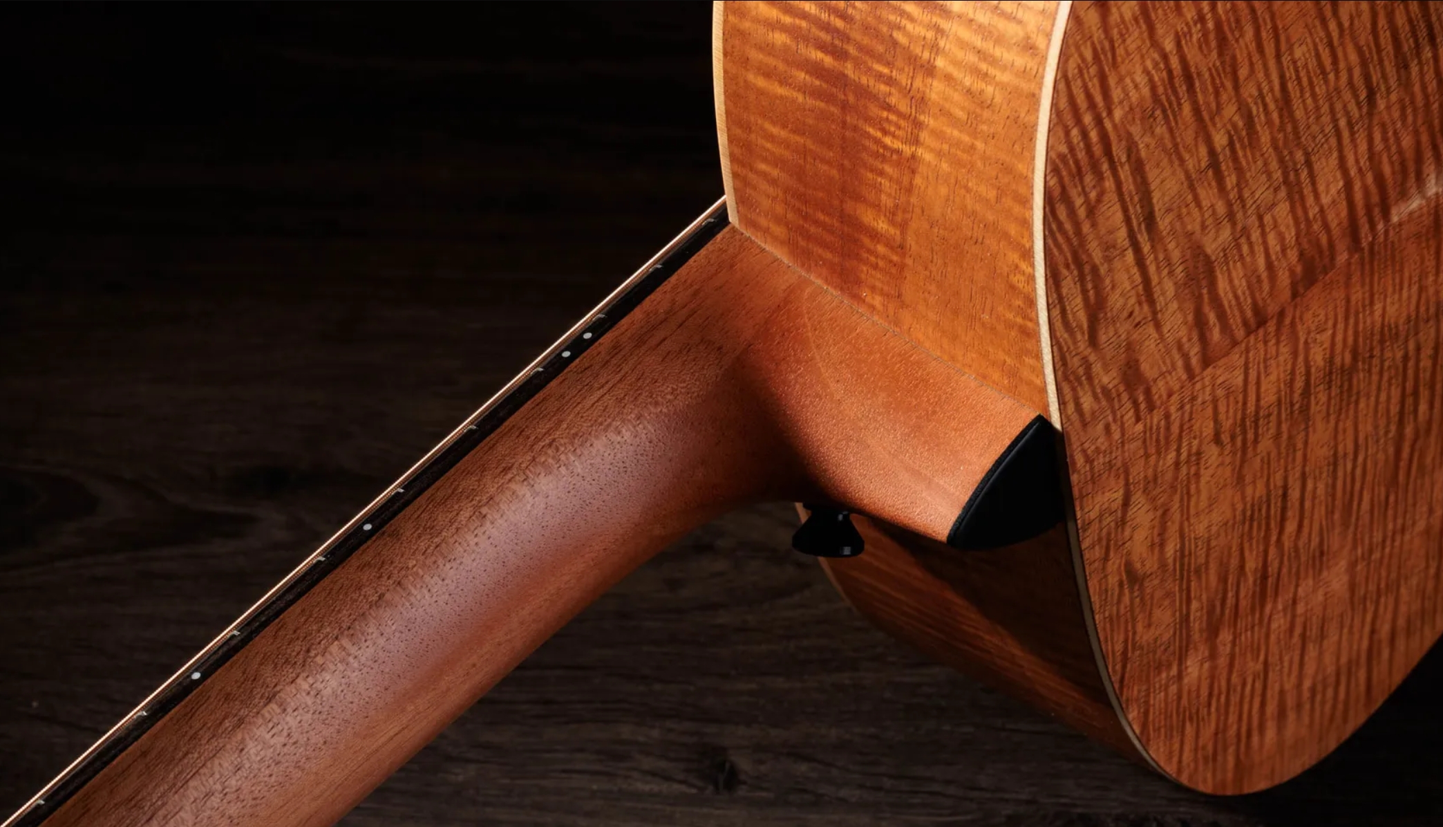 Taylor Gs Mini-e Ltd Figured Koa Parlor Shsc Epicea Koa Eb Esb - Natural Matte - Folk guitar - Variation 5