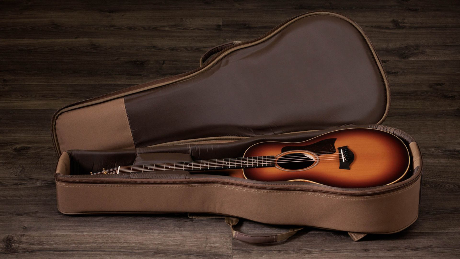 Taylor Gs Mini-e Rosewood Sunset Blvd Seb Parlor Shsc Epicea Sapele Eb Esb - Sunset Edgeburst Matte - Folk guitar - Variation 7