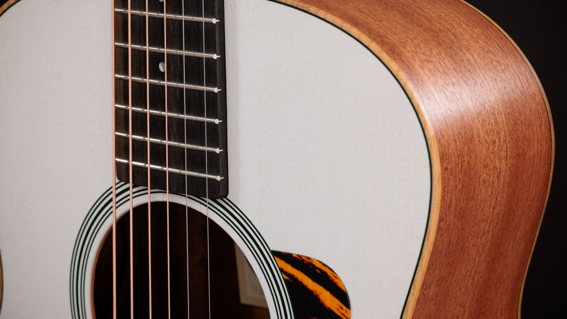 Taylor Gs Mini-e Special Edition Epicea Sapele Eb Esb - Trans White - Folk guitar - Variation 2