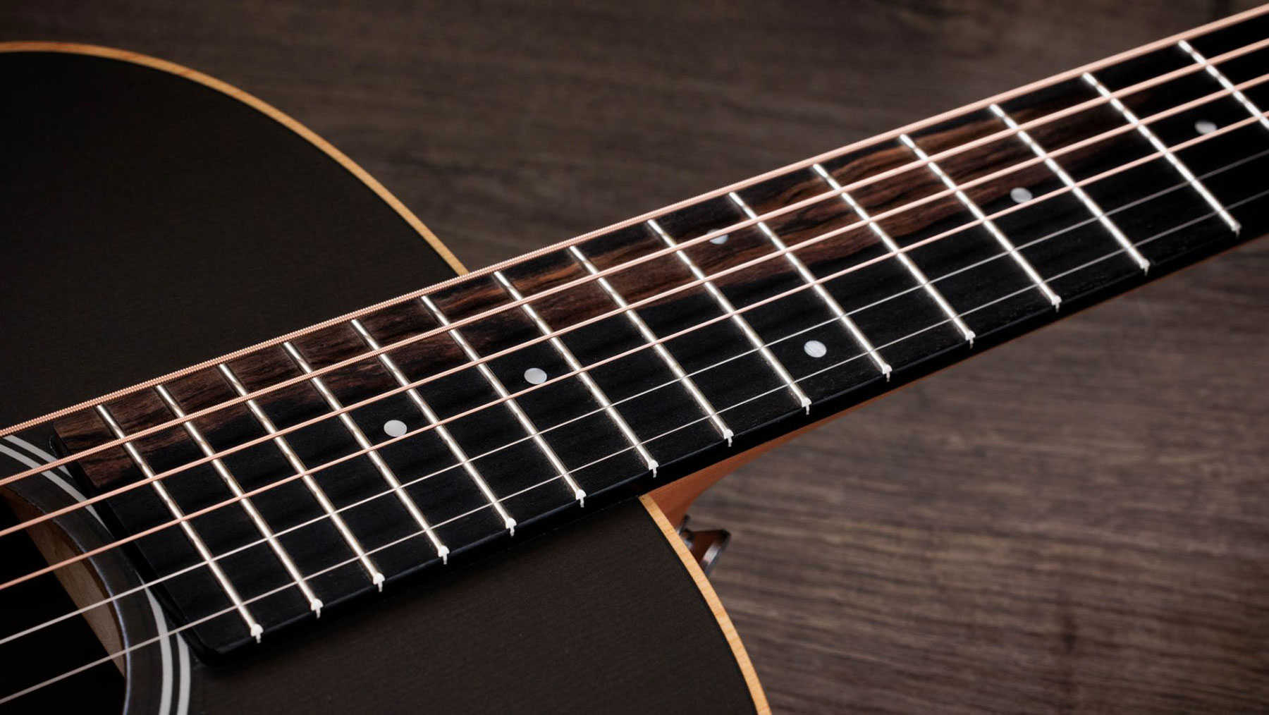 Taylor Gs Mini-e Special Edition Shsc Epicea Sapele Eb Esb - Trans Black - Folk guitar - Variation 2