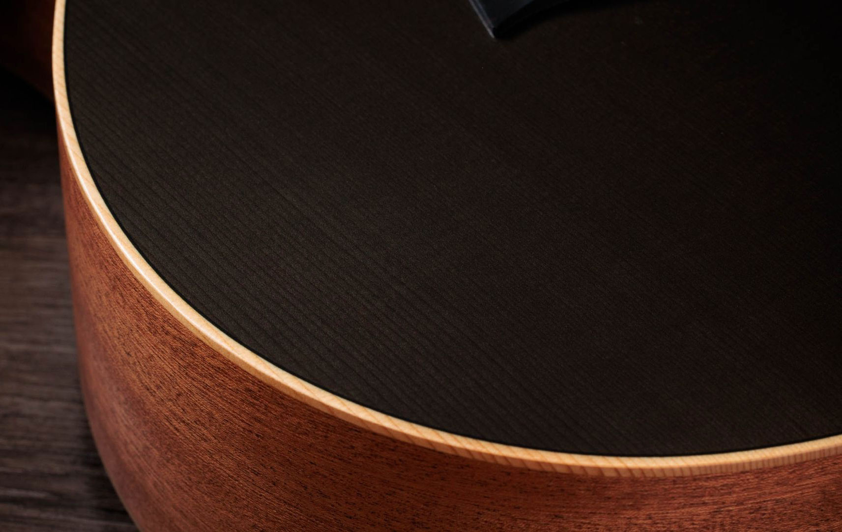Taylor Gs Mini-e Special Edition Shsc Epicea Sapele Eb Esb - Trans Black - Folk guitar - Variation 3