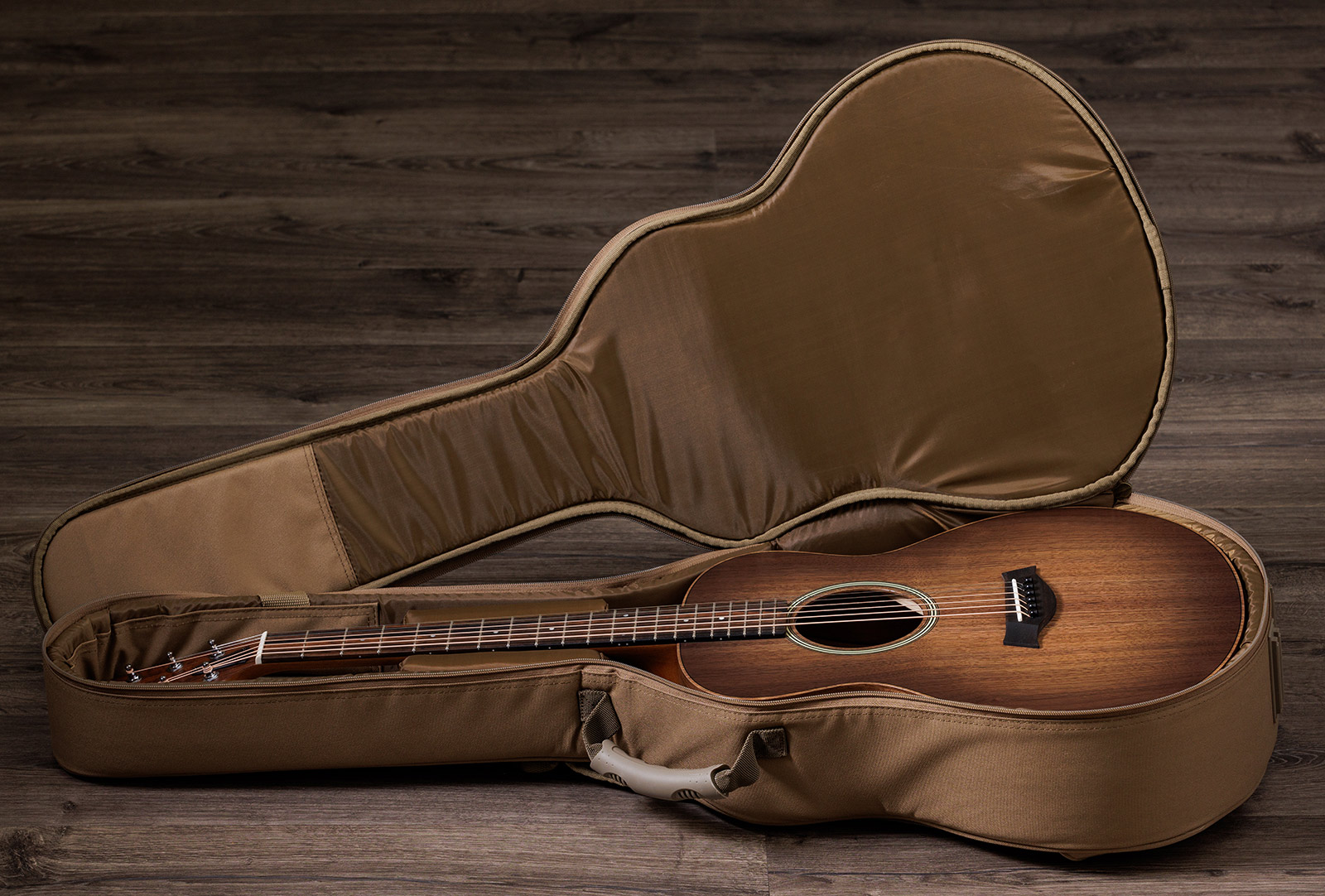 Taylor Gs Mini-e Walnut Seb Special Edition Tout Noyer Eb Esb - Edgeburst / Natural - Travel acoustic guitar - Variation 6