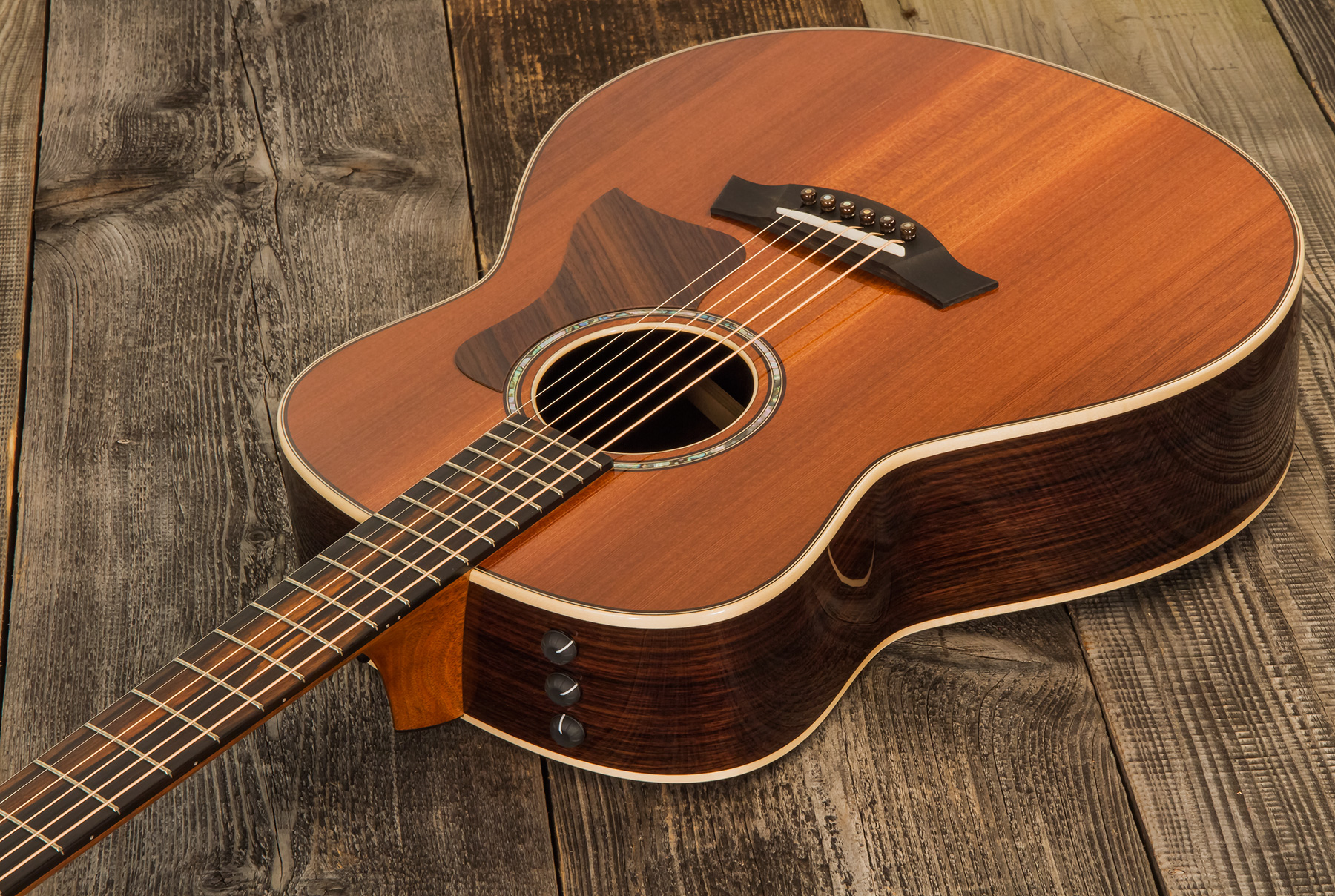 Taylor Gt 811e Ltd Grand Theatre Sinker Redwood Palissandre Eb Es2 - Natural - Electro acoustic guitar - Variation 2