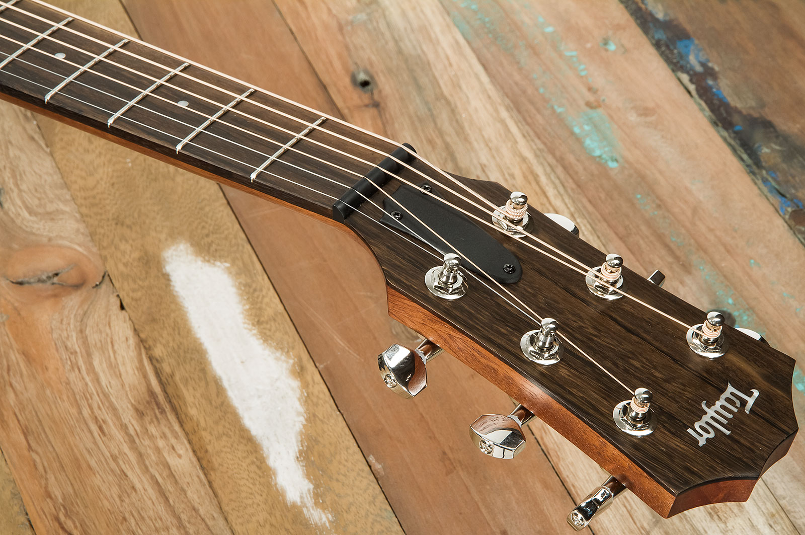 Taylor Gte Mahogany Grand Theater Tout Acajou Euc Es2 - Natural - Electro acoustic guitar - Variation 5
