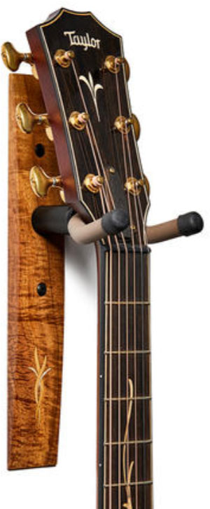 Taylor Hanger Koa Bouquet Maple-boxwood Inlay - Stand for guitar & bass - Variation 1