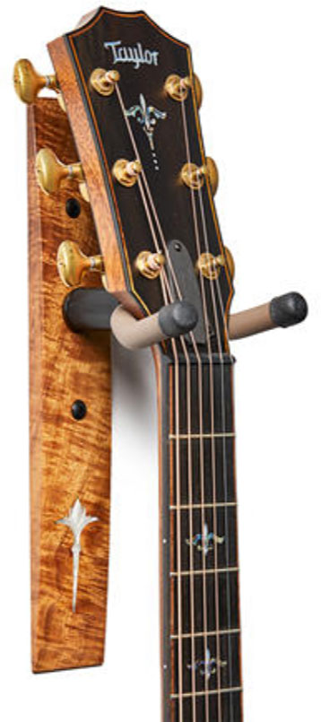 Taylor Hanger Koa Nouveau Italian Acrylic Inlay White - Stand for guitar & bass - Variation 2