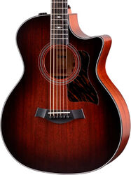 Folk guitar Taylor 324ce Baritone-6 Ltd - Shaded Edgeburst Top Satin