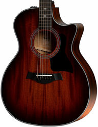 Folk guitar Taylor 324ce V-Class - Shaded edge burst top