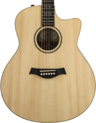 Folk guitar Taylor Custom GO-ce Ltd #1111219112 - Natural