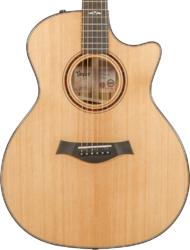 Folk guitar Taylor Custom Shop GA-E Grand Auditorium #1211103096 - Natural