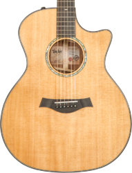 Folk guitar Taylor Custom Shop GA-E Grand Auditorium #1211103098 - Natural