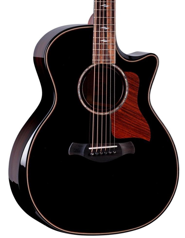 Folk guitar Taylor Next Generation Builder's Edition 814ce - Blacktop & Kona Edgeburst