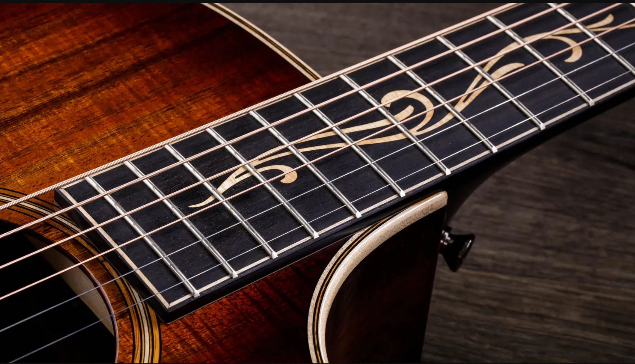Taylor K22ce 12-fret Grand Concert Cw Shsc Tout Koa Eb Es2 - Dark Edgeburst - Folk guitar - Variation 4