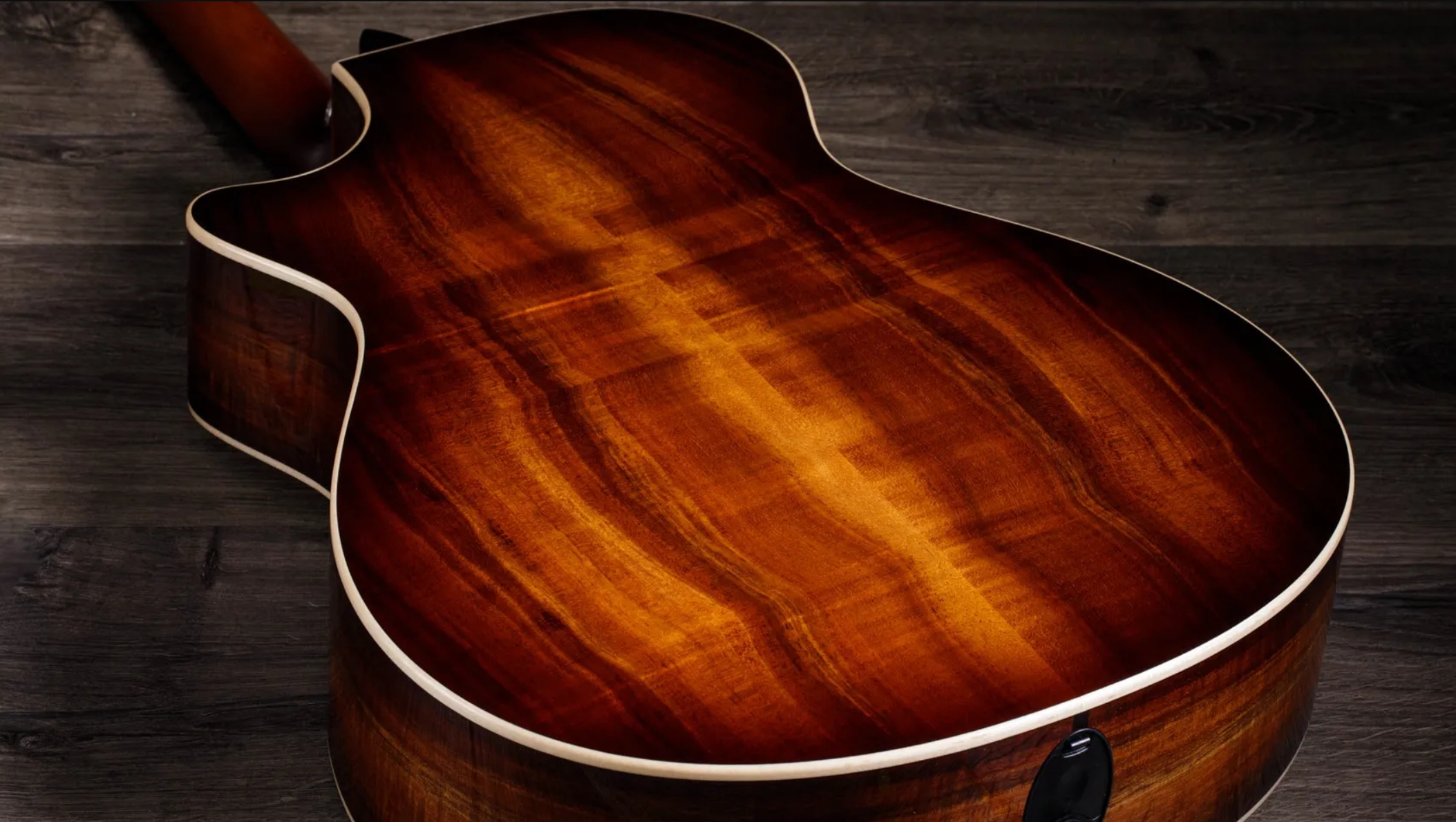 Taylor K22ce 12-fret Grand Concert Cw Shsc Tout Koa Eb Es2 - Dark Edgeburst - Folk guitar - Variation 5
