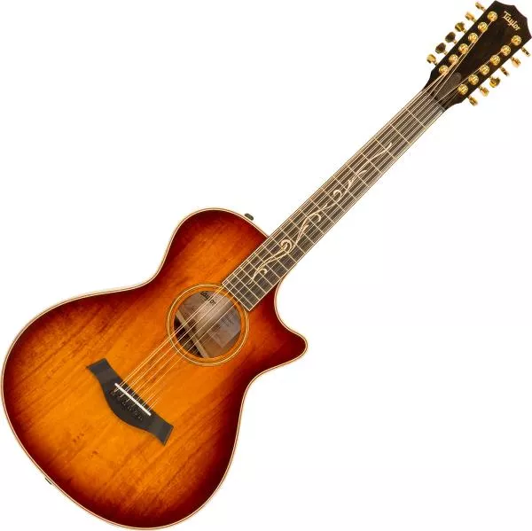 Electro acoustic guitar Taylor K62CE LTD 12-String 12-Fret - Shaded edge burst