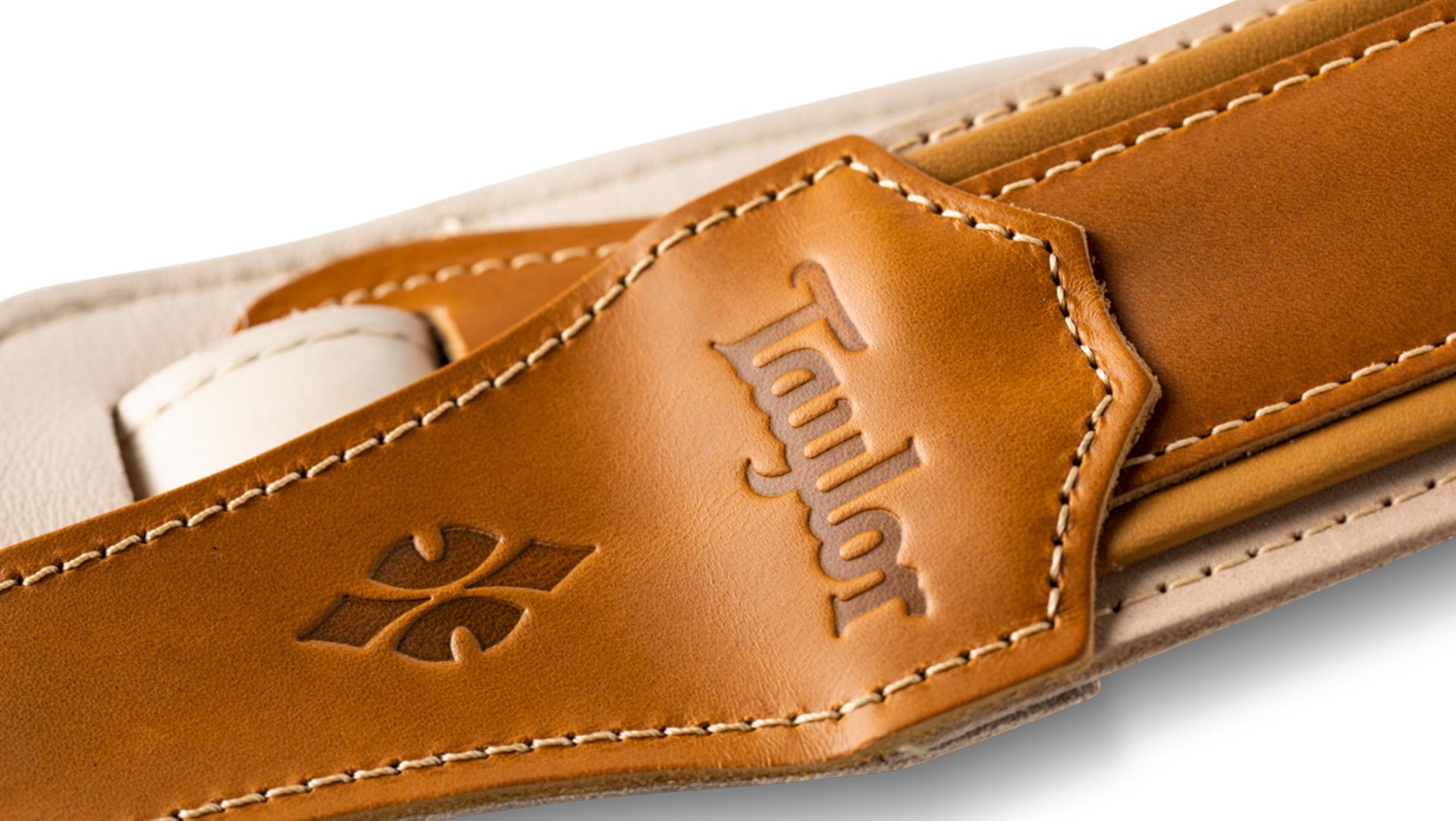 Taylor Reflections Leather Guitar Strap 2.5-inc Palomino 4112-25 Cuir - Guitar strap - Variation 3