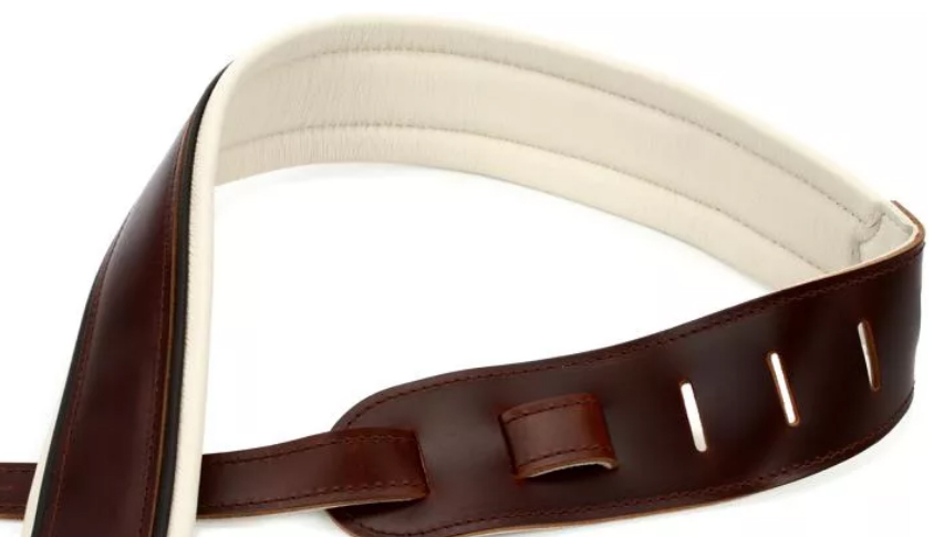 Taylor Renaissance Strap Cordovan Leather 2.5 Inches - Guitar strap - Variation 2