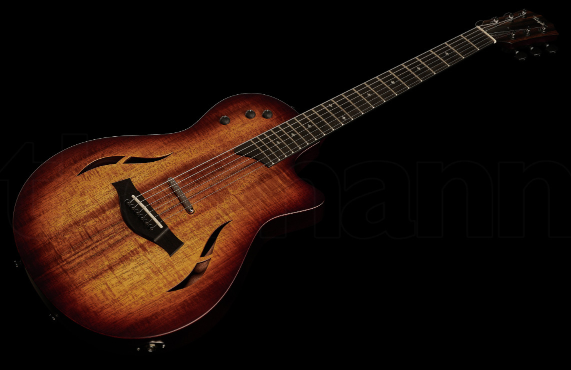 Taylor T5z Classic Cw Koa Sapele Eb - Shaded Edgeburst - Semi-hollow electric guitar - Variation 2