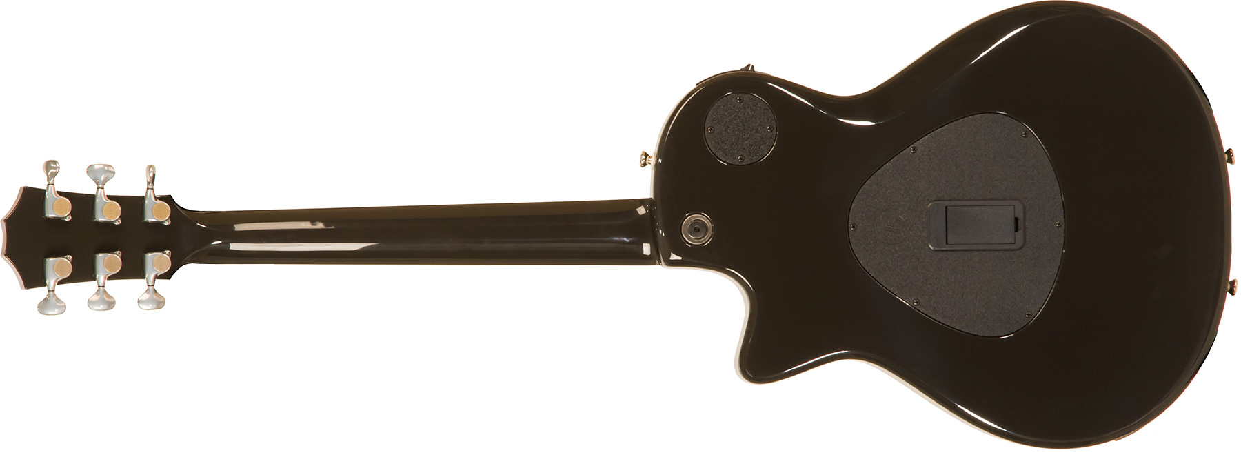 Taylor T5z Ltd Cw Quilt Maple Top Sapele Eb - Shark Gray - Semi-hollow electric guitar - Variation 1