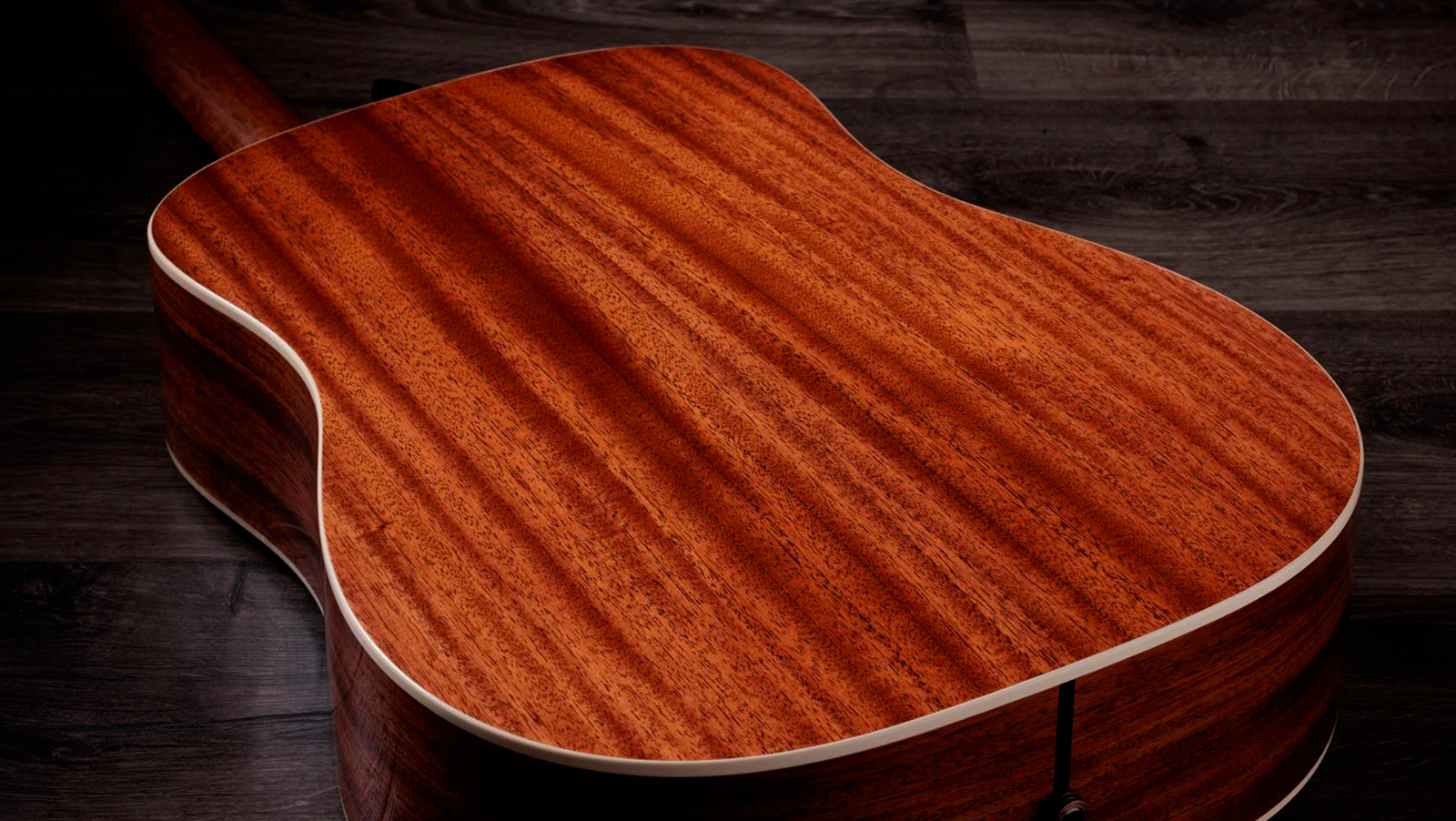 Taylor Trey Hensley 510e Special Ed. Gold Label Dreadnought Epicea Acajou Eb - Antique Blond - Folk guitar - Variation 7