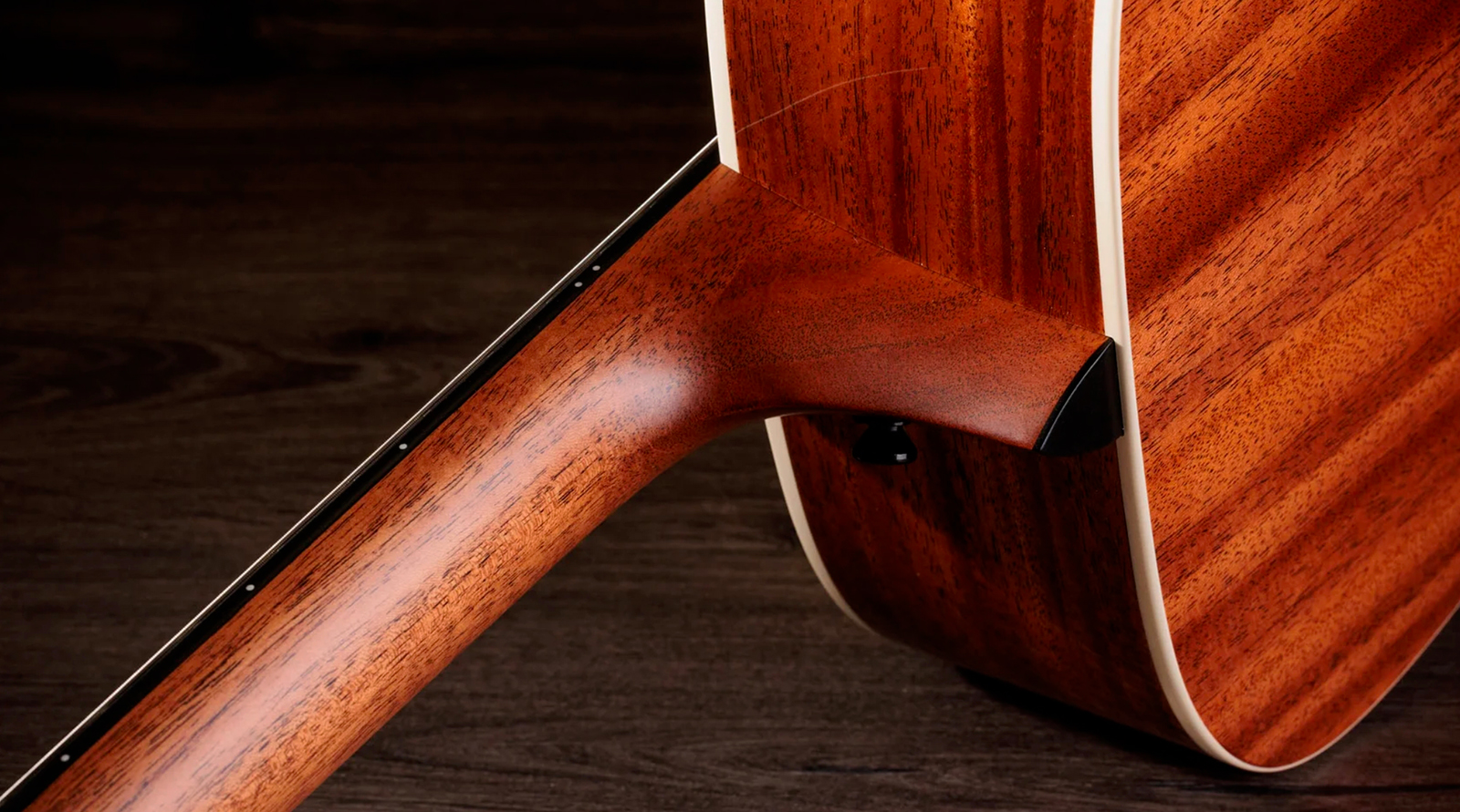 Taylor Trey Hensley 510e Special Ed. Gold Label Dreadnought Epicea Acajou Eb - Antique Blond - Folk guitar - Variation 8