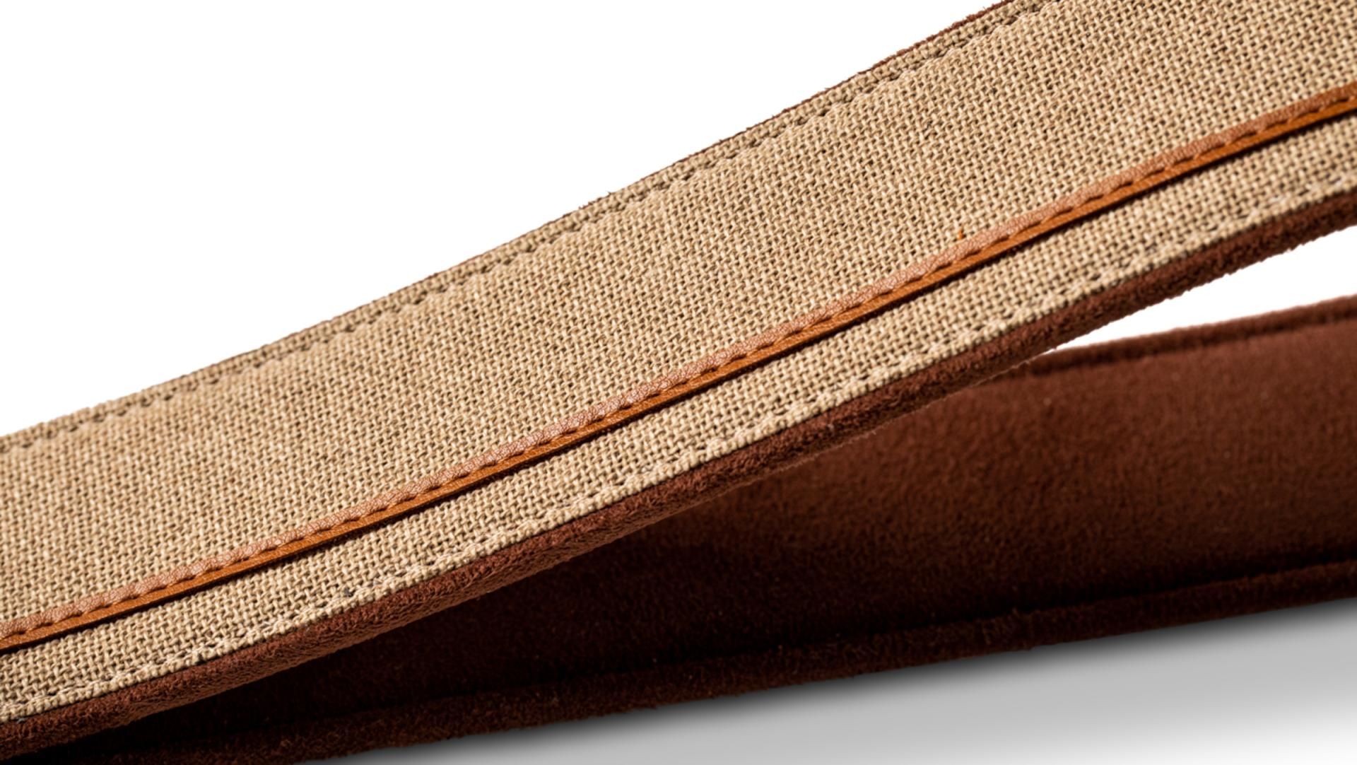 Taylor Vegan Leather Guitar Strap 2.5-inc Tan 4203-25 Cuir - Guitar strap - Variation 1
