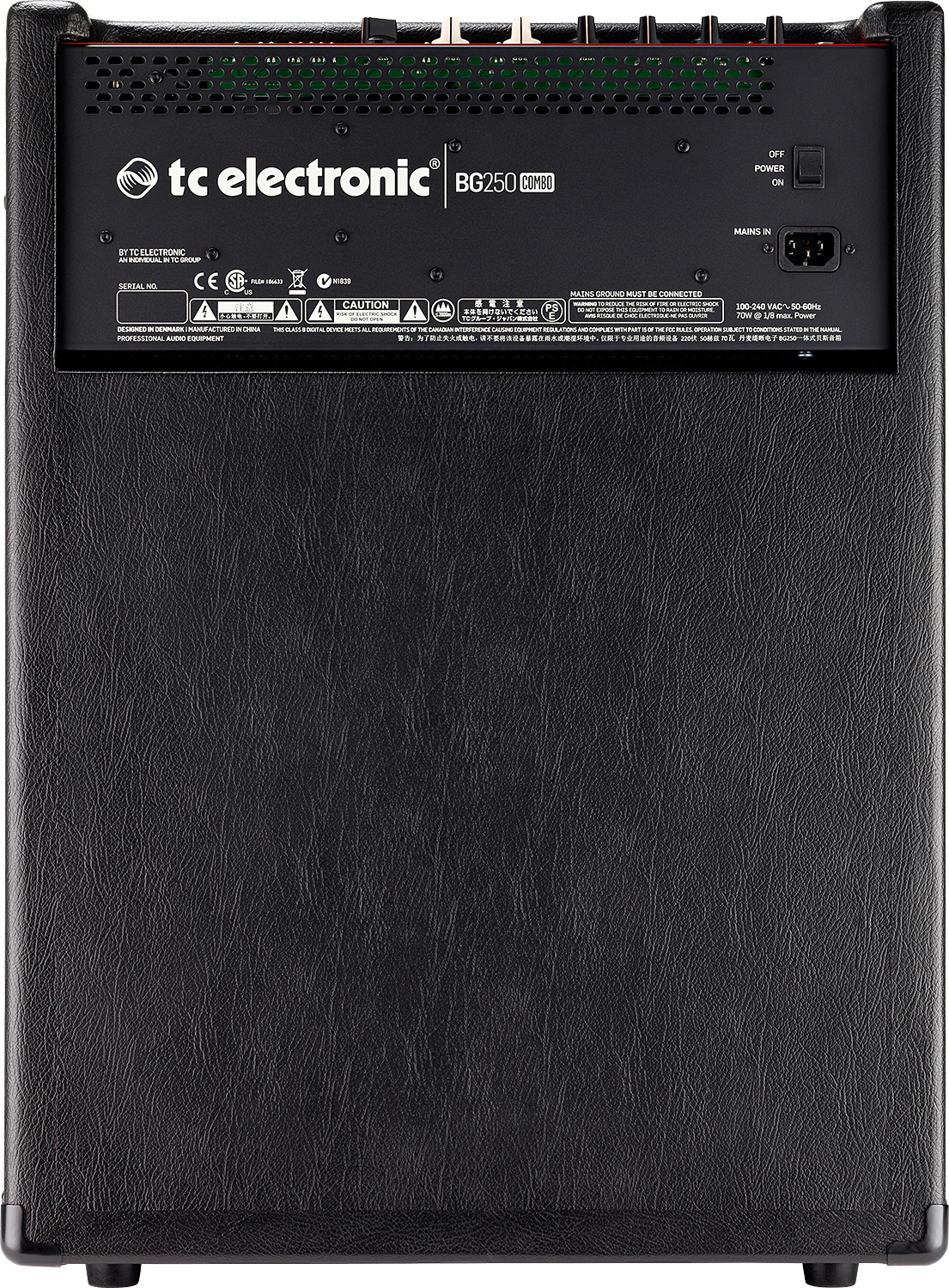 Tc Electronic Bg250 115 Mkii 2013 250w 1x15 - Bass combo amp - Variation 1