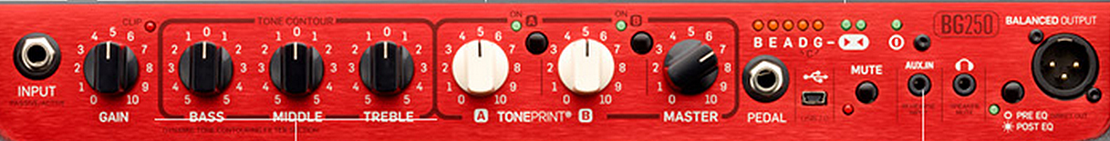Tc Electronic Bg250 115 Mkii 2013 250w 1x15 - Bass combo amp - Variation 2