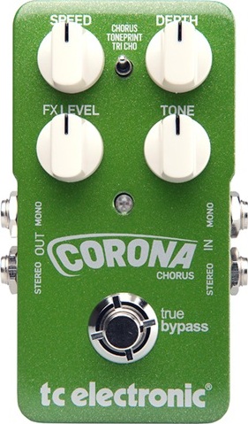 Tc Electronic Corona Chorus - Modulation, chorus, flanger, phaser & tremolo effect pedal - Main picture