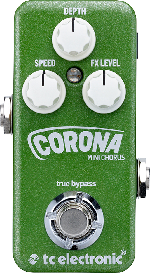 Tc Electronic Corona Mini Chorus - Modulation, chorus, flanger, phaser & tremolo effect pedal - Main picture