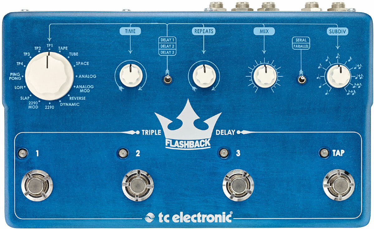 Tc Electronic Flashback Triple Delay - Reverb, delay & echo effect pedal - Main picture